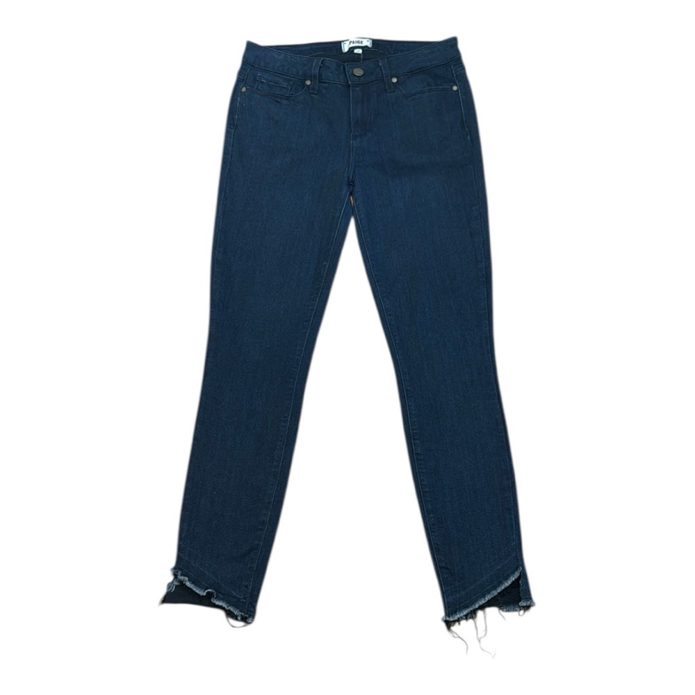 PAIGE Verdugo Ankle Jeans with Asymmetrical Hem Size 29